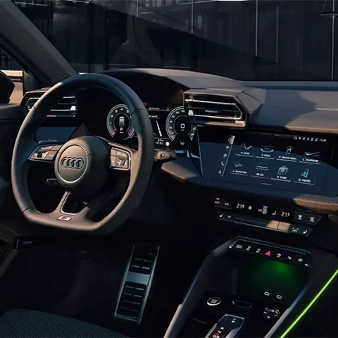 A3 sportback section