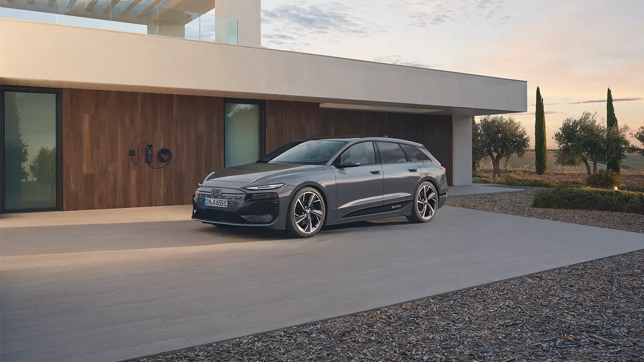 A6 avant e tron header