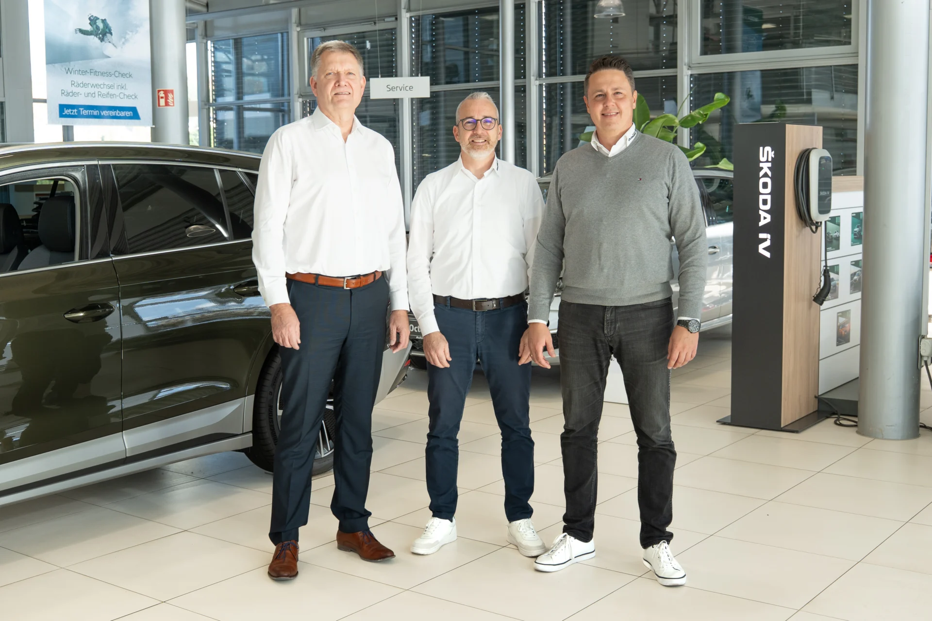 Gruppenbild Gebrauchtwagen Team Niestetal