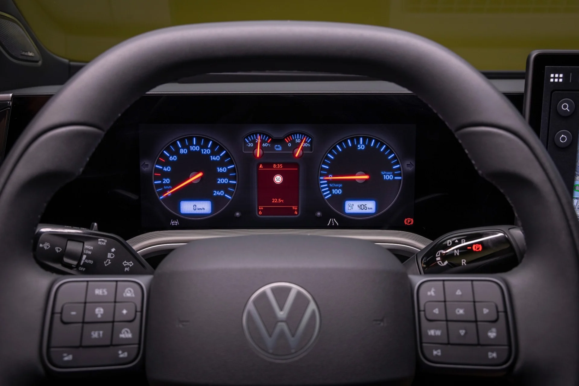 Volkswagen id tiguan retro cockpit digitalanzeige